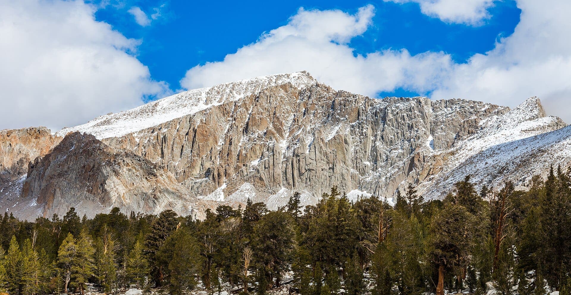 Mount Langley, 14,032 ft, from the south
